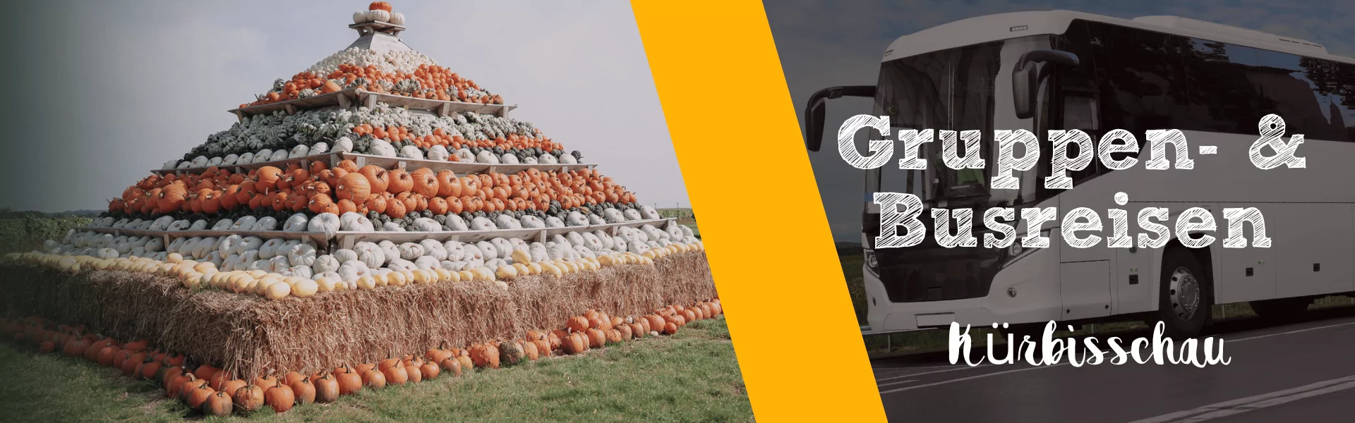 Angebote für Gruppen & Busreisen Kürbisschau