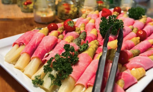Spargel Dinner Buffet Spargel