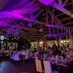 location krew eifel party weihnachts firmen event bootshaus tischdeko hochzeit feiern vintage by night DJ PArty überdach lounge ecke getränke Bar Cocktails IMG_9693